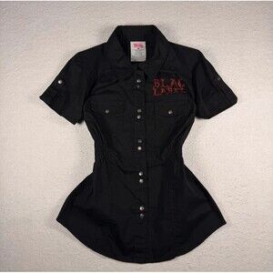 Vintage Blac Label Pink Gothic Shirt